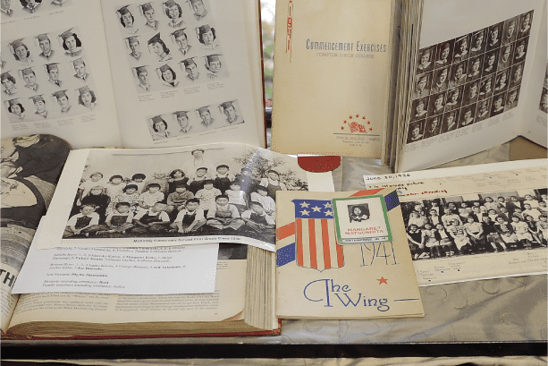 Historical Compton college photos and documents