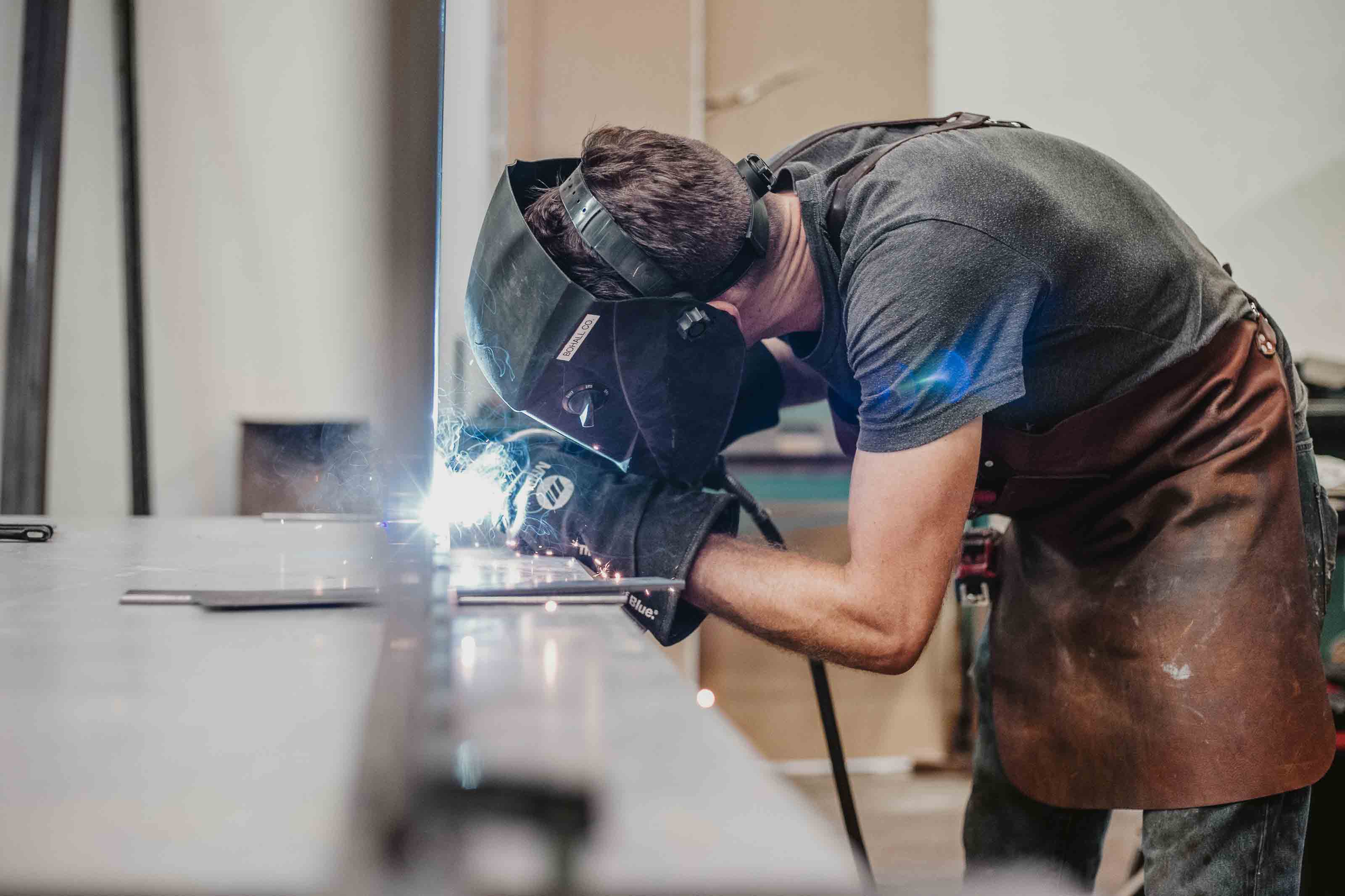 Students in a Welding Class