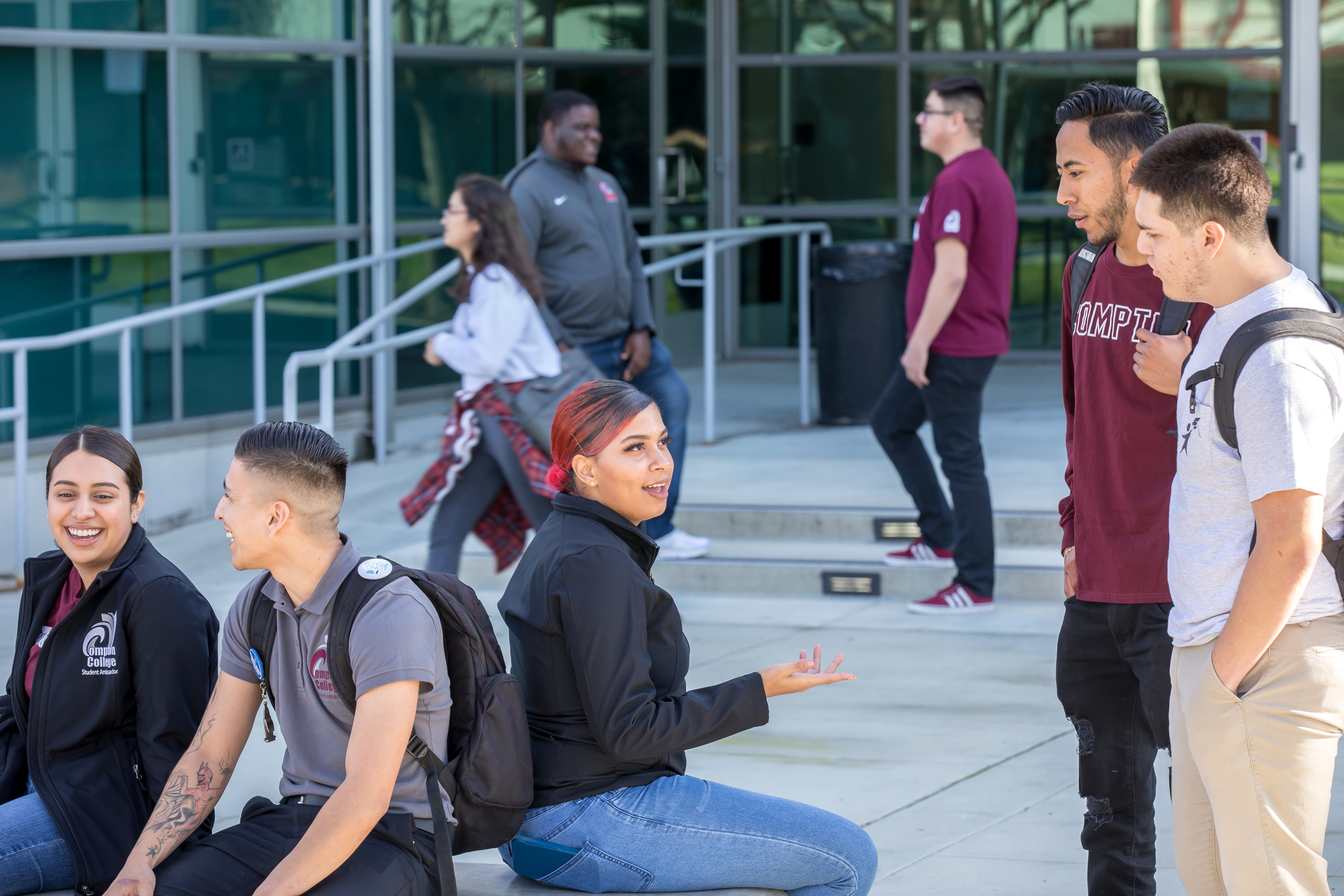 Students Socializing