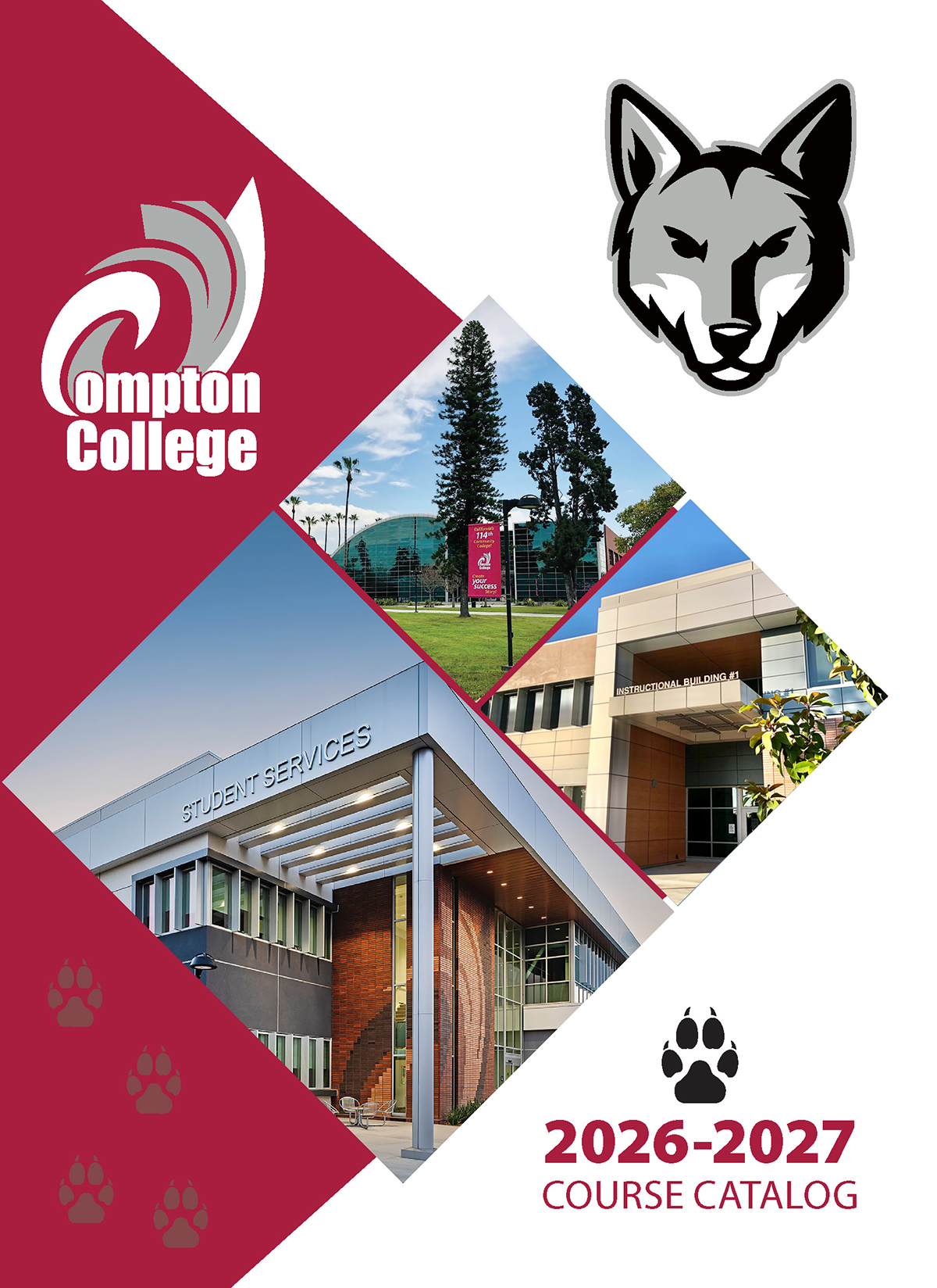 Compton College 2026-2027 catalog cover