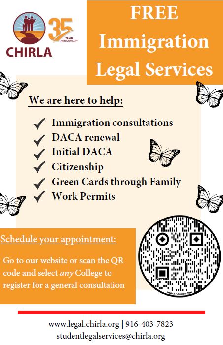 Sign up for Legal Services with CHIRLA 