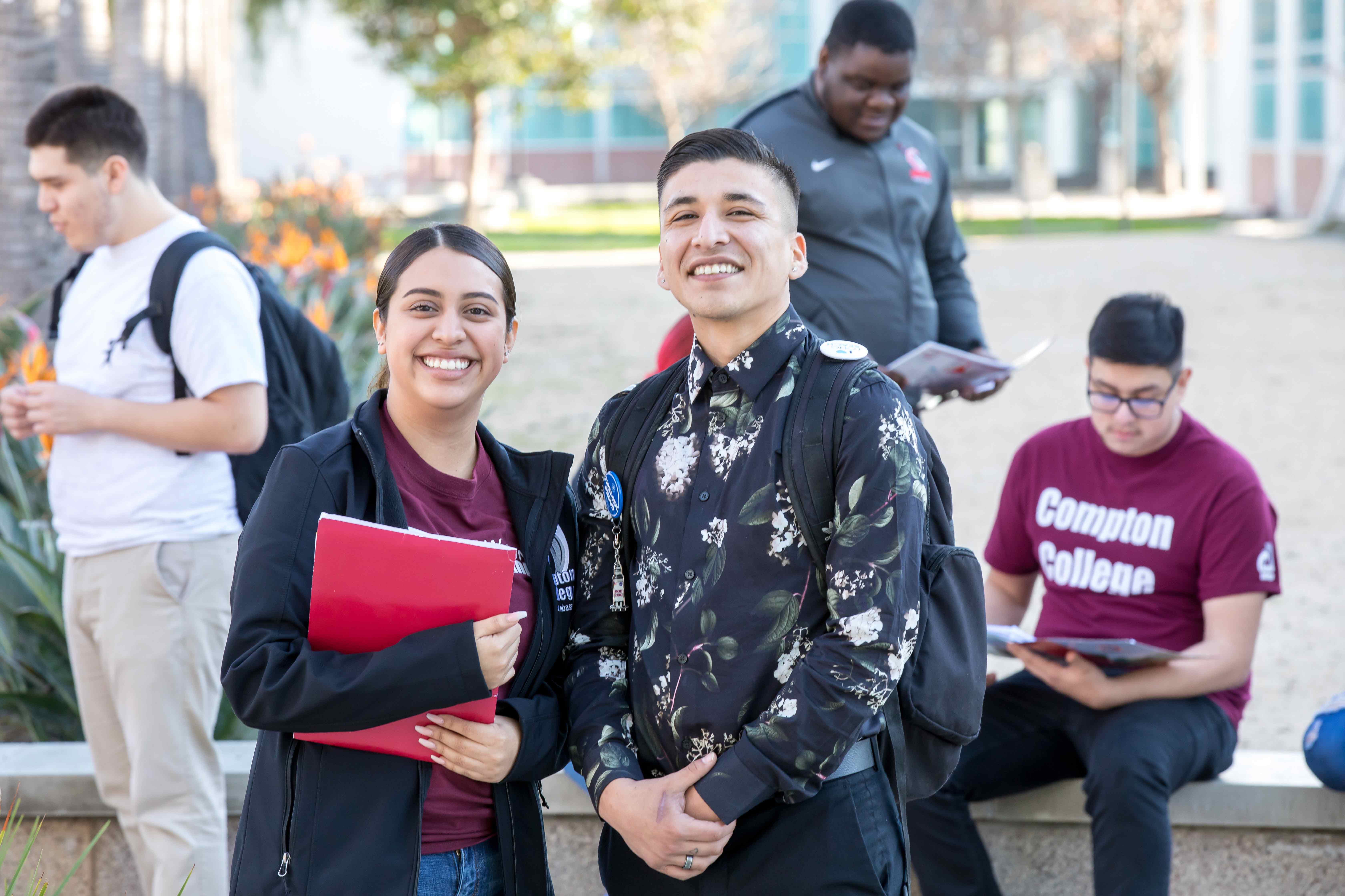 Image of Students smiling