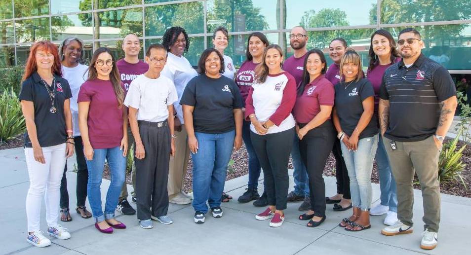 Group of counselors smiling 