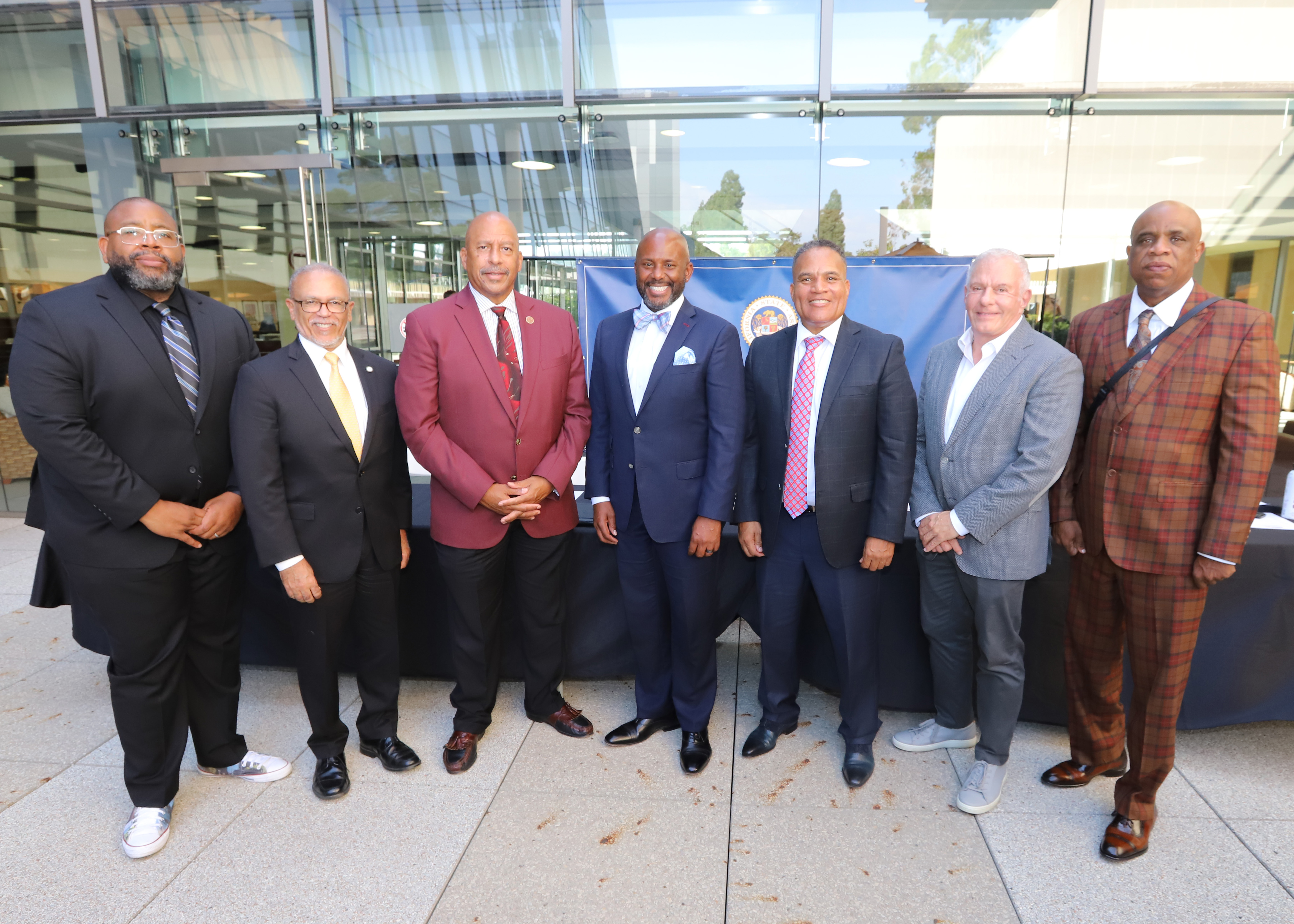 Group Photos 7 men in suits