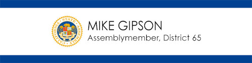Assemblymember Mike Gibson Assemblymember Mike Gibson Header