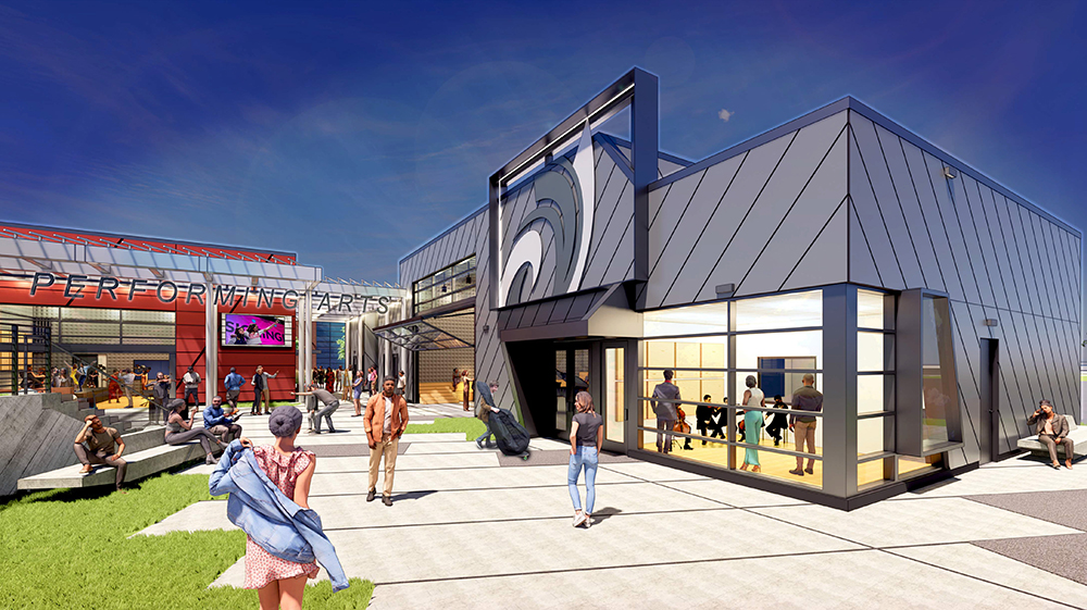 Architectural Rendering VAPA Complex