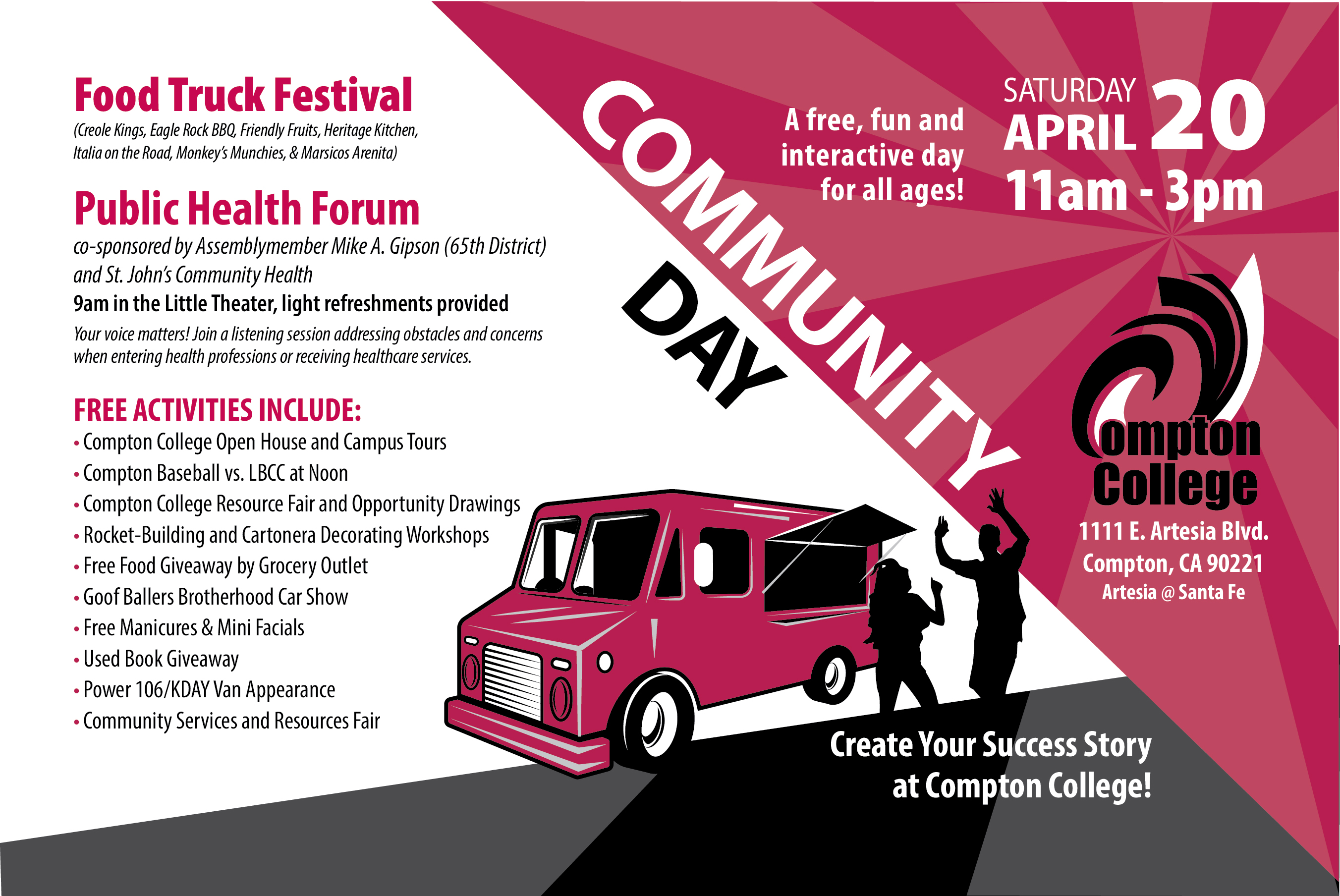 Community Day Horizontal Infographic