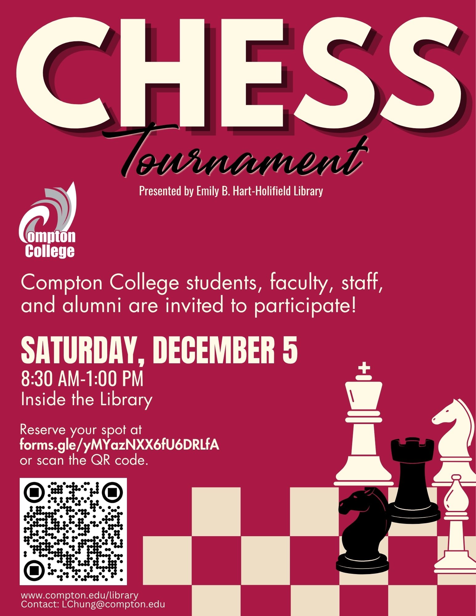 Chess tournament flyer Chess tournament flyer