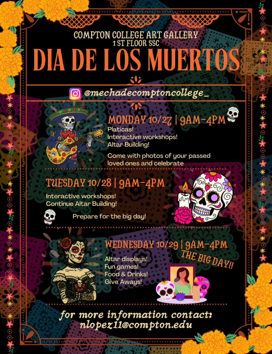 Day of the Dead 2025 Flyer